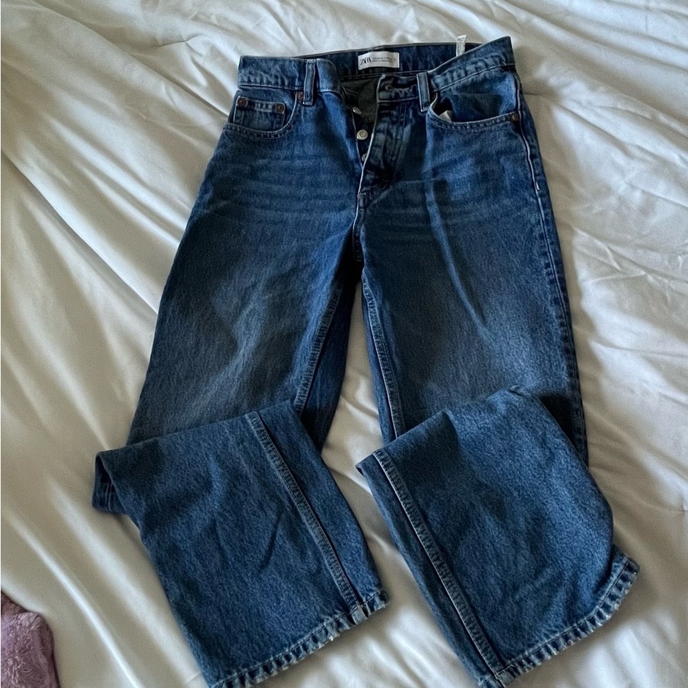 Zara straight leg jeans